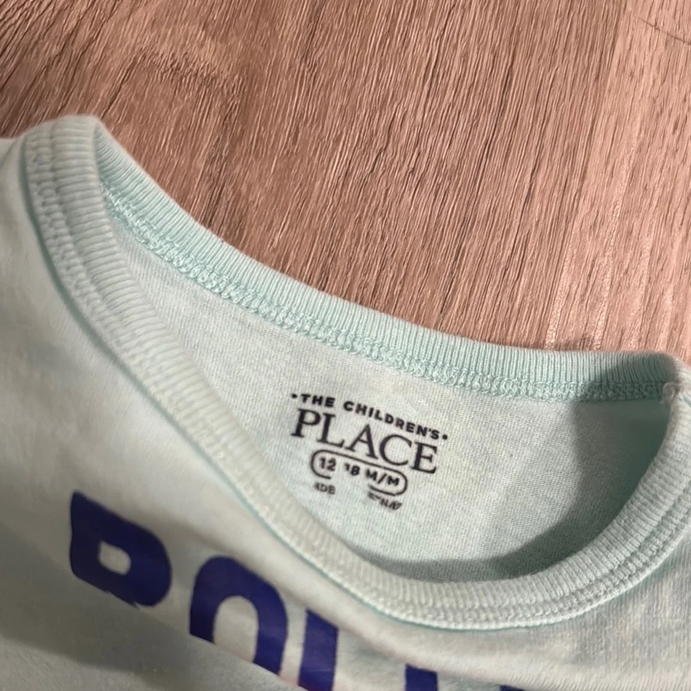 The Children’s Place Toddler Long Sleeve Car Shirt 12–18M